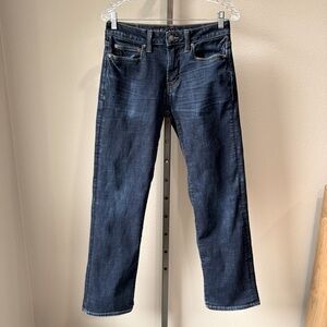 American Eagle 🦅 classic bootcut men’s dark wash jeans size 28/32